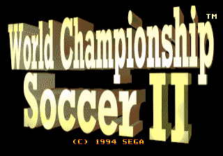 World Championship Soccer 2 screenshot 3 for Sega Mega Drive